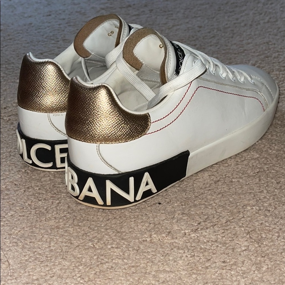 100% AUTHENTIC DOLCE & GABBANA SNEAKERS SIZE 8
